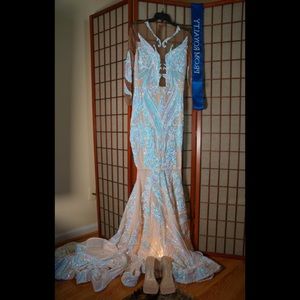 Handcrafted, Customized Gown for sale !